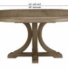 DINING Ethan Allen | Corin Round Extension Dining Table