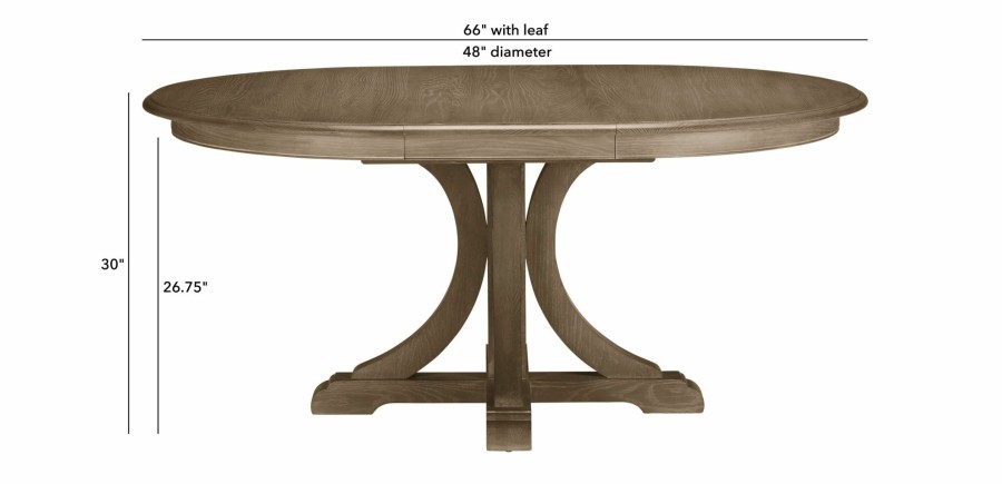 DINING Ethan Allen | Corin Round Extension Dining Table