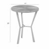 LIVING Ethan Allen | Tasha Aluminum Accent Table