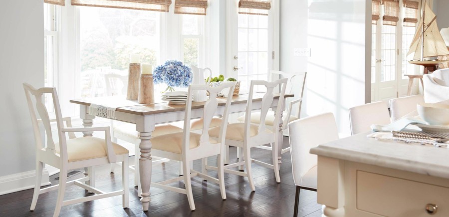 DINING Ethan Allen Arm & Host Chairs | Maddox Dining Armchair