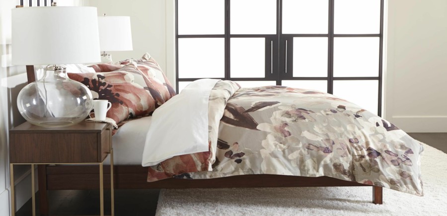 BEDROOM Ethan Allen Duvet Covers | Zennie Floral Duvet Cover