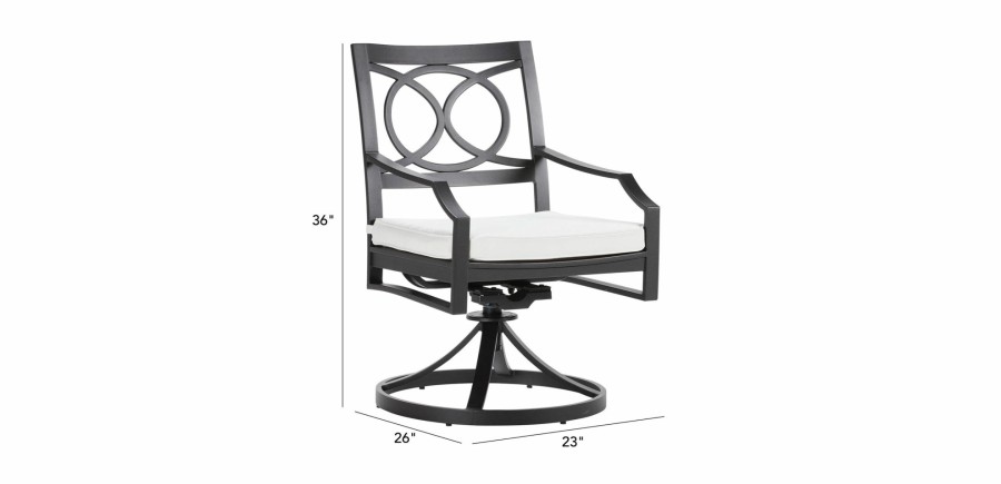 OUTDOOR Ethan Allen Nod Hill | Nod Hill Motion Dining Armchair