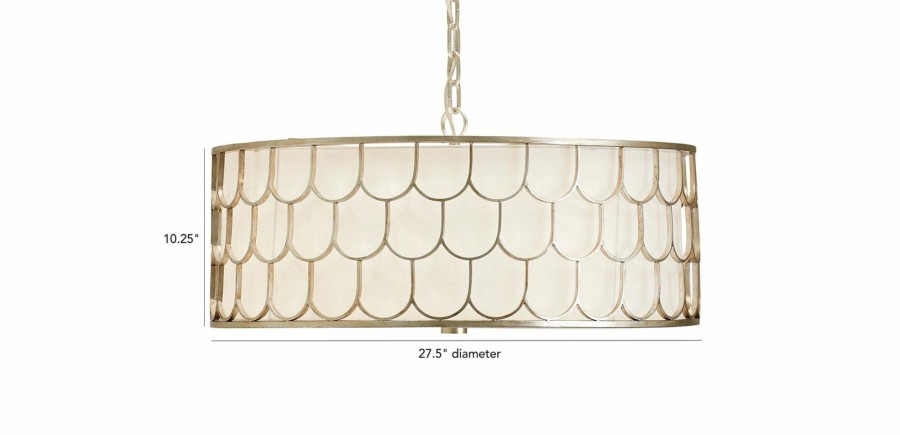 LIGHTING Ethan Allen | Ariel Drum Chandelier