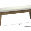 OUTDOOR Ethan Allen Bridgewater Cove | Bridgewater Cove Dining Bench, Quick Ship