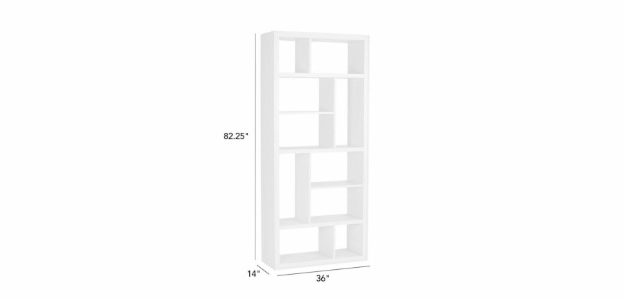 LIVING Ethan Allen Bookcases | Curson Oak Display Bookcase